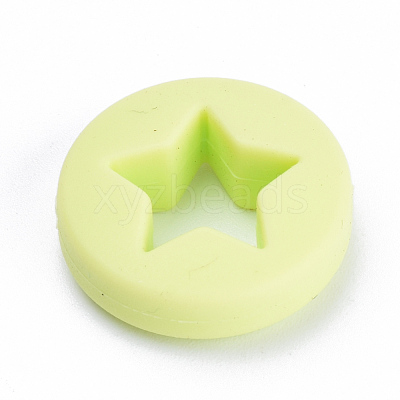 Food Grade Eco-Friendly Silicone Focal Beads SIL-T040-11-1