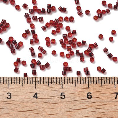 Transparent Colours Glass Seed Beads SEED-H003-01A-1