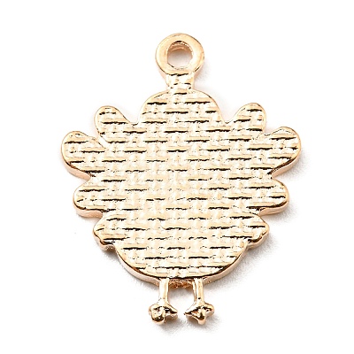 Thanksgiving Day Alloy Enamel Pendants ENAM-D060-03H-KCG-1