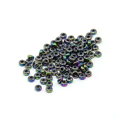 Electroplate Non-magnetic Synthetic Hematite Beads Strands G-J216D-10-1