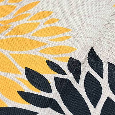 Autumn Floral Linen Placemat AJEW-Z051-02B-1