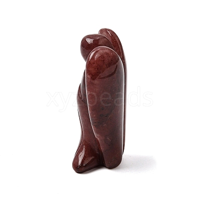 Natural Strawberry Quartz Angel Figurine DJEW-N006-01A-24-1