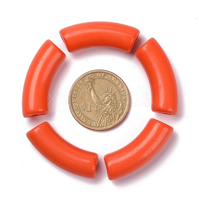 Opaque Acrylic Beads X1-SACR-S677-016-1