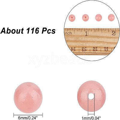 2 Strands Natural Pink Opal Beads Strands G-FH0001-71-1