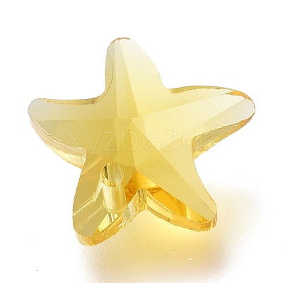 Faceted Glass Charms GLAA-H101-A-08-1