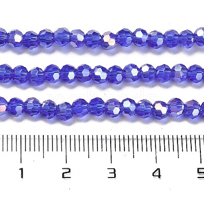 Transparent Glass Beads LS-EGLA-A035-T4mm-B21-1