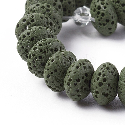 Natural Lava Rock Beads Strands G-F671-01A-12-1