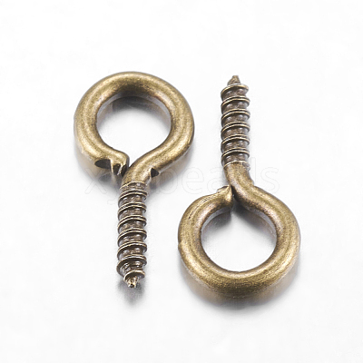 Iron Screw Eye Pin Peg Bails IFIN-R211-02AB-1