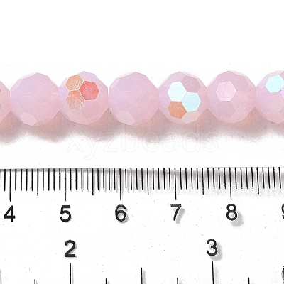 Imitation Jade Glass Beads Strands EGLA-A035-J10mm-L02-1