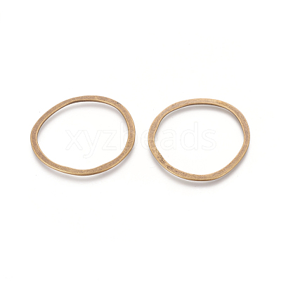 Tibetan Style Alloy Linking Rings TIBEB-EA13479Y-AB-FF-1