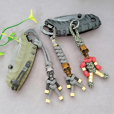 24Pcs 2 Colors Alloy EDC European Beads FIND-FG0005-48-1