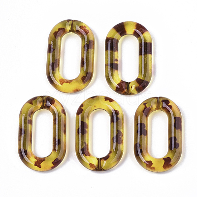 Transparent Acrylic Linking Rings OACR-S036-006B-A02-1