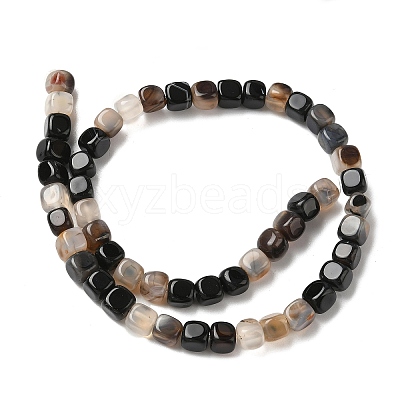 Natural Dragon Veins Agate Beads Strands G-G177-E23-01-1