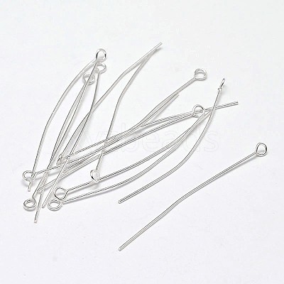 925 Sterling Silver Eye Pins STER-F018-02B-1