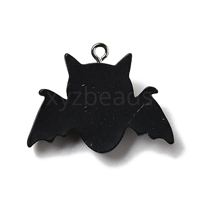 Halloween Opaque Resin Pendants LS-RESI-D055-107P-1