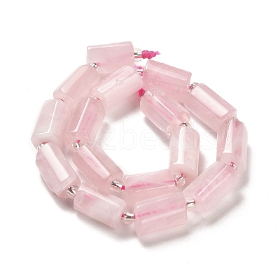 Natural Rose Quartz Beads Strands G-N327-06-17-1