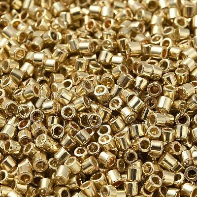 Electroplate Glass Seed Beads SEED-S042-01B-11-1
