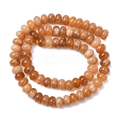 Natural White Jade Beads Strands X-G-E507-01-03-1