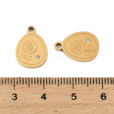304 Stainless Steel Pendants LS-STAS-D215-05G-1
