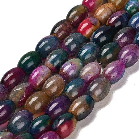 Natural Agate Beads Strands G-B079-E01-01D-1