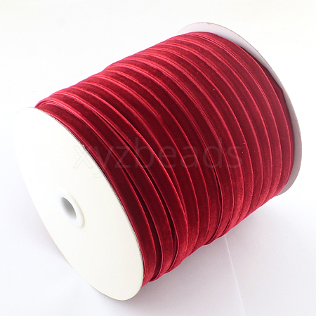 1/4 inch Single Face Velvet Ribbon OCOR-R019-6.5mm-045-1