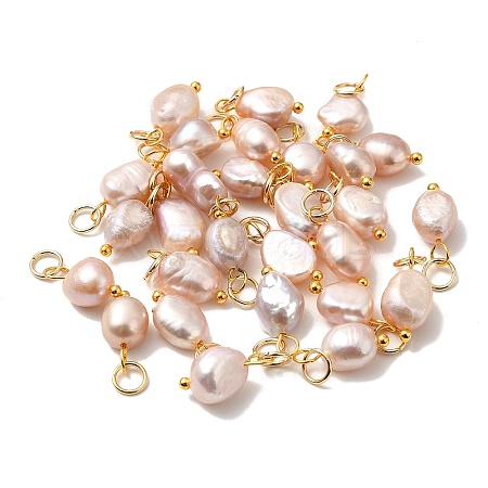 Natural Cultured Freshwater Pearl Pendants PALLOY-TAC0036-03-1