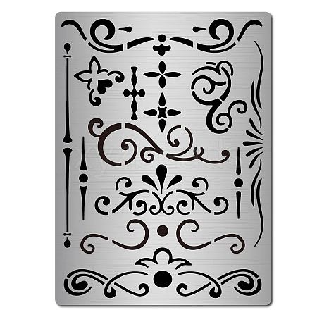 Custom Stainless Steel Cutting Dies Stencils DIY-WH0289-006-1