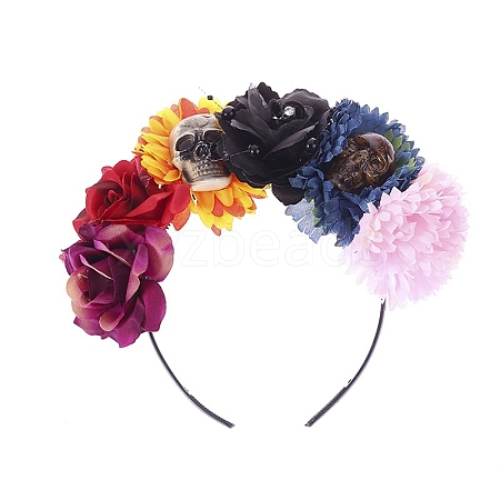 Halloween Theme Cloth Hair Bands PW-WG620CC-06-1