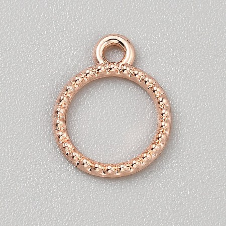 Alloy Open Back Bezel Pendants FIND-WH0152-473O-RG-1