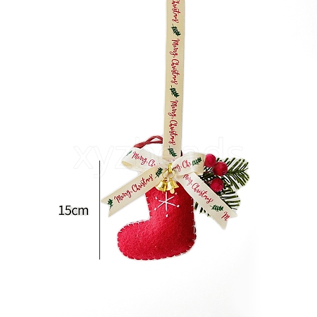 Christmas Felt Christmas Stocking Pendant Decorations PW-WGC8FE4-01-1