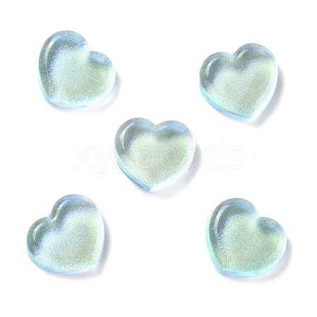 Transparent Resin Cabochons X-CRES-P019-04D-1