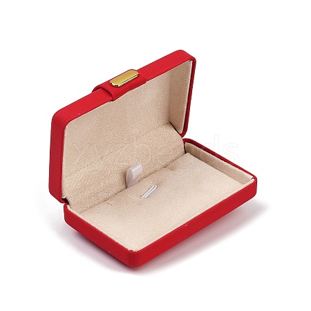 Rectangle PU Leather Jewelry Necklace Storage Boxes CON-Z009-01B-02-1