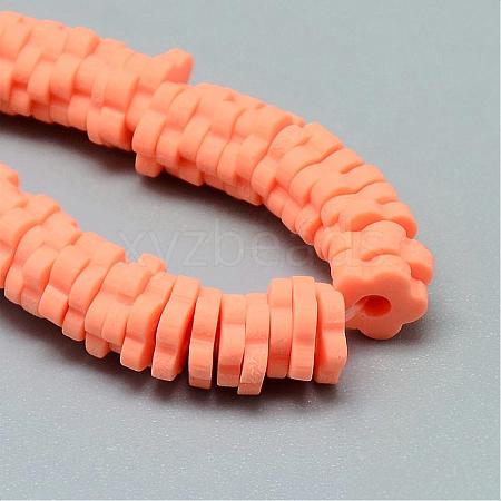 Polymer Clay Bead Strands CLAY-T001-A09-1