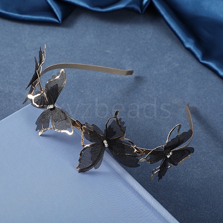 Butterfly Pattern Decorative Hair Bands PW-WGFA91D-01-1