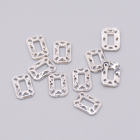 Alloy Cabochons MRMJ-WH0068-54P-RS-1