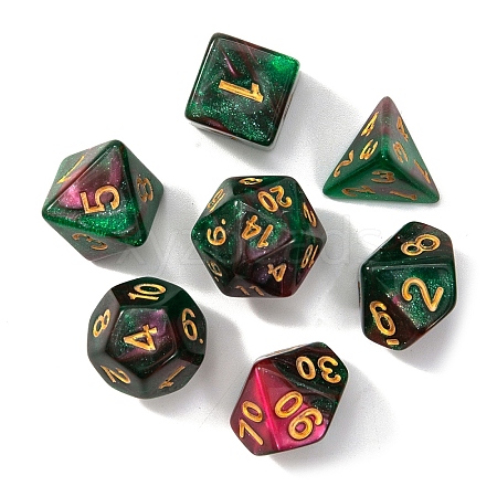 Acrylic Polyhedral Dice PW-WG11156-10-1