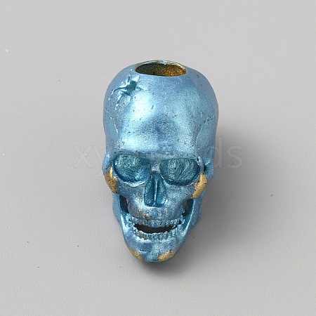 Brass European Beads KK-WH0079-103B-1