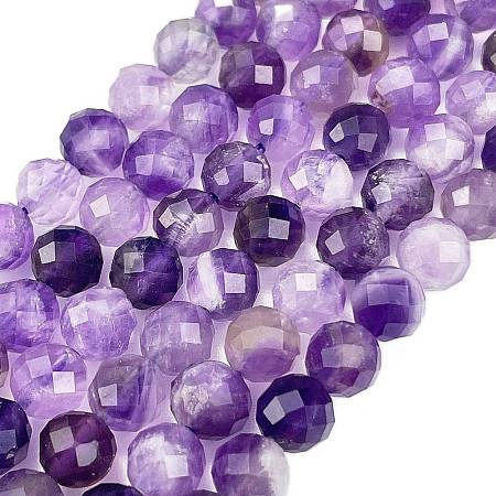 Natural Amethyst Beads Strands G-L581A-001B-1