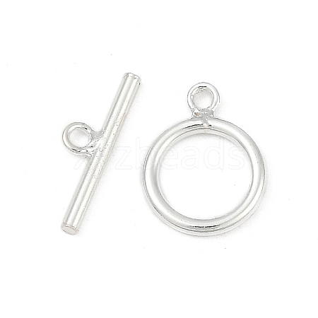 925 Sterling Silver Ring Toggle Clasps STER-A008-16-1