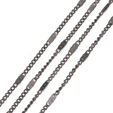 304 Stainless Steel Figaro Chains CHS-N002-03EB-1