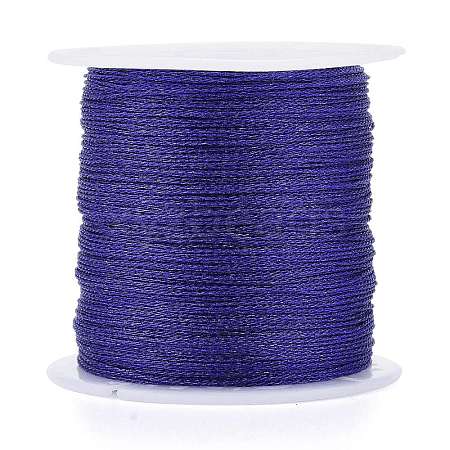 Polyester Braided Metallic Cord X-OCOR-I007-B-20-1