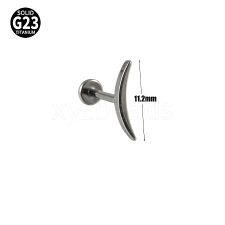 G23 Titanium Threadless Labrets WG006A0-05-1