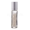 Natural Quartz Crystal Chip Bead Roller Ball Bottles AJEW-H101-01B-1