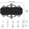 CREATCABIN DIY House Number Kits AJEW-CN0001-41-2