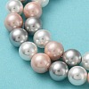 Shell Pearl Bead Strands BSHE-L017-20-3