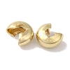 Brass Crimp Bead Cover KK-K383-07E-G-2