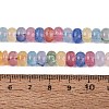 Imitation Jade Crackle Glass Beads Strands GLAA-Q108-05A-A01-4