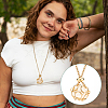 6Pcs 6 Styles 304 Stainless Steel Cable Chain Necklace Makings NJEW-PH0001-34A-6