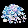 Rainbow Iridescent PVC Paillette/Sequins Beads & Links & Pendants PVC-C001-01F-2