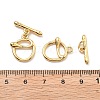 Brass Toggle Clasps KK-B129-18G-3